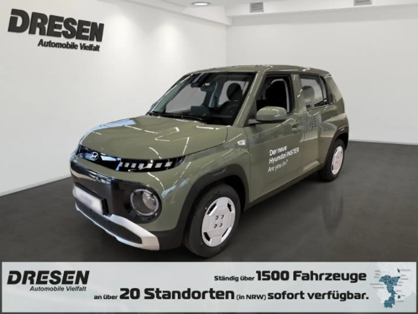 Hyundai Inster Select/Effizienz-Paket/Wärmepumpe/Navi/Rückfahrkam zelena - 1