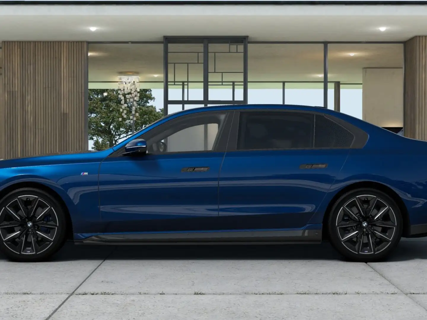 BMW i7 xDr60 M SPORT PRO AutoTür,FondEnt,ExecutiveL Azul - 2