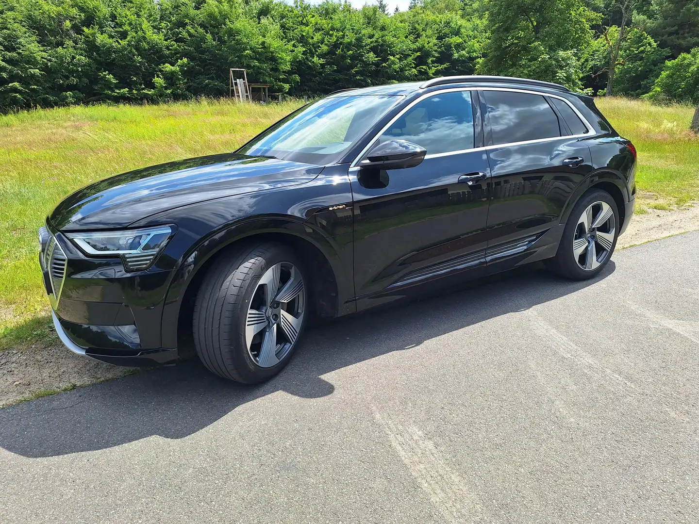 Audi e-tron e-tron 55 quattro advanced Schwarz - 2