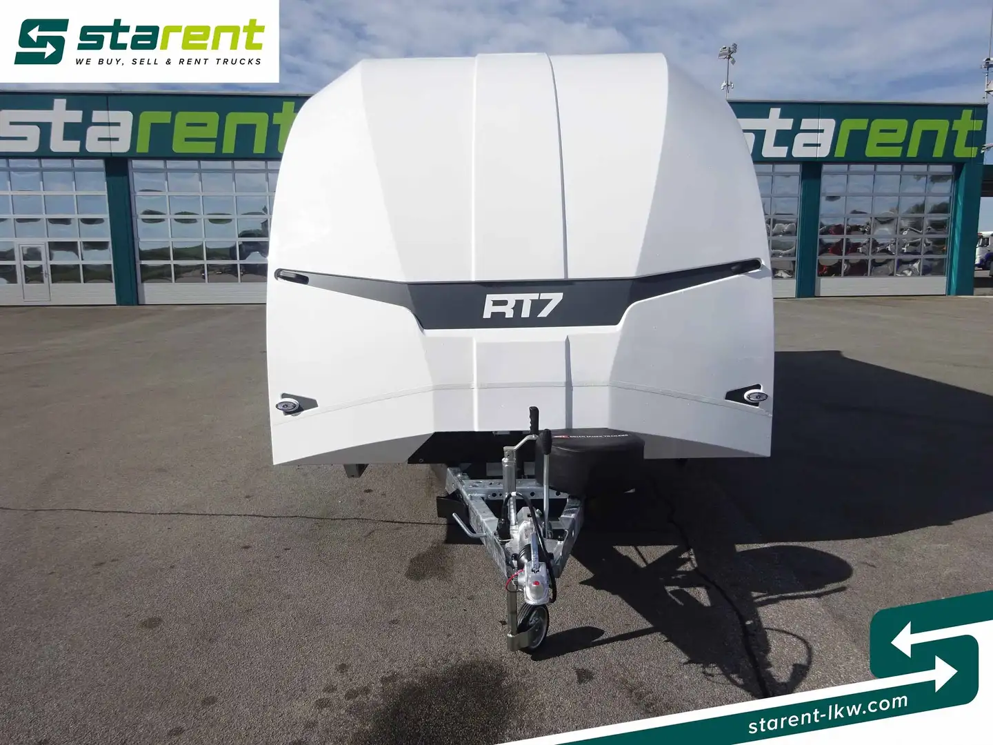 Brian James RT 7, extra Hoch, Seilwinde, elektr. Klappe Weiß - 2