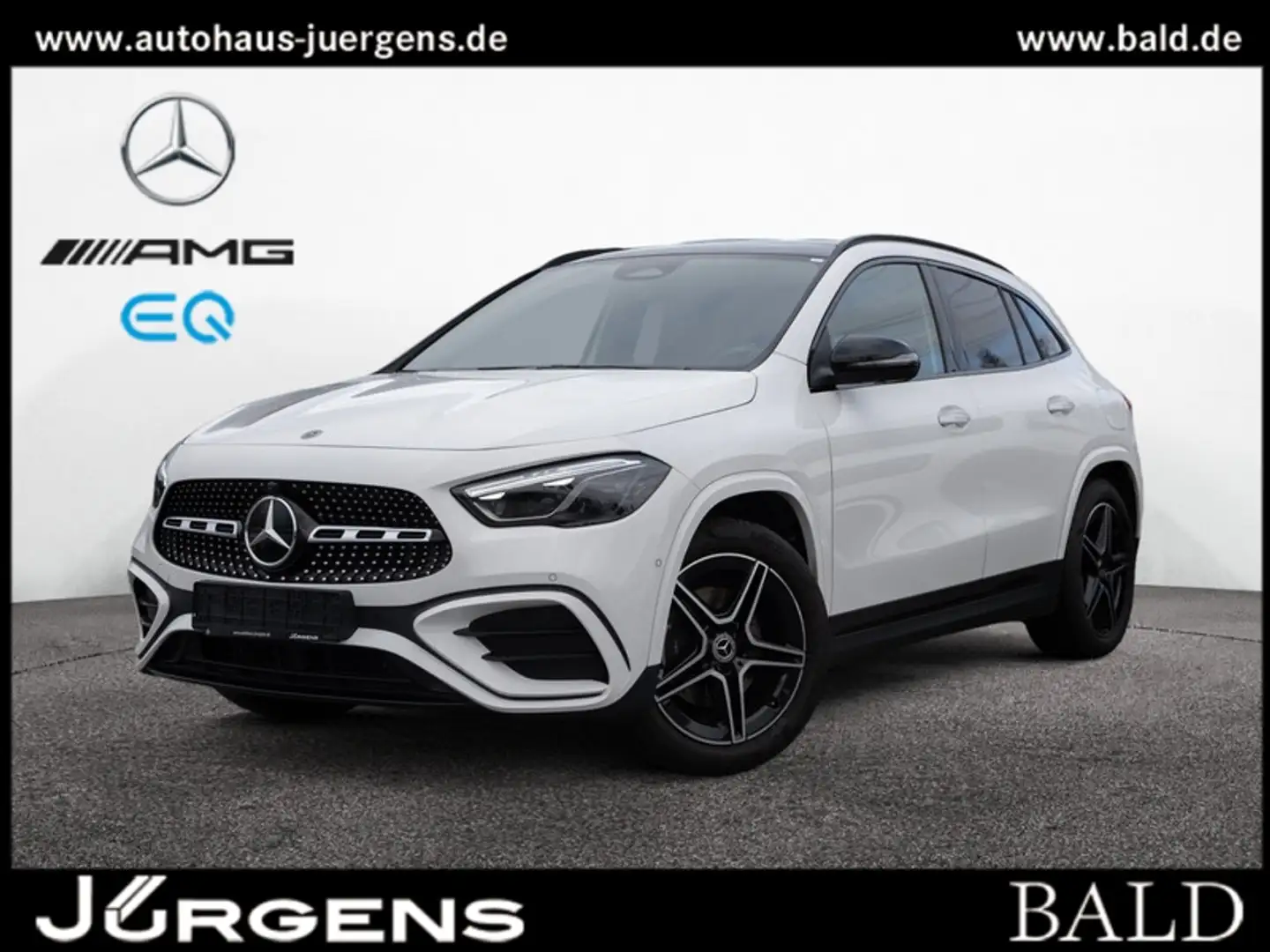 Mercedes-Benz GLA 200 AMG-Sport/MLB/360/Pano/Night/AHK/Keyl/19 Weiß - 1