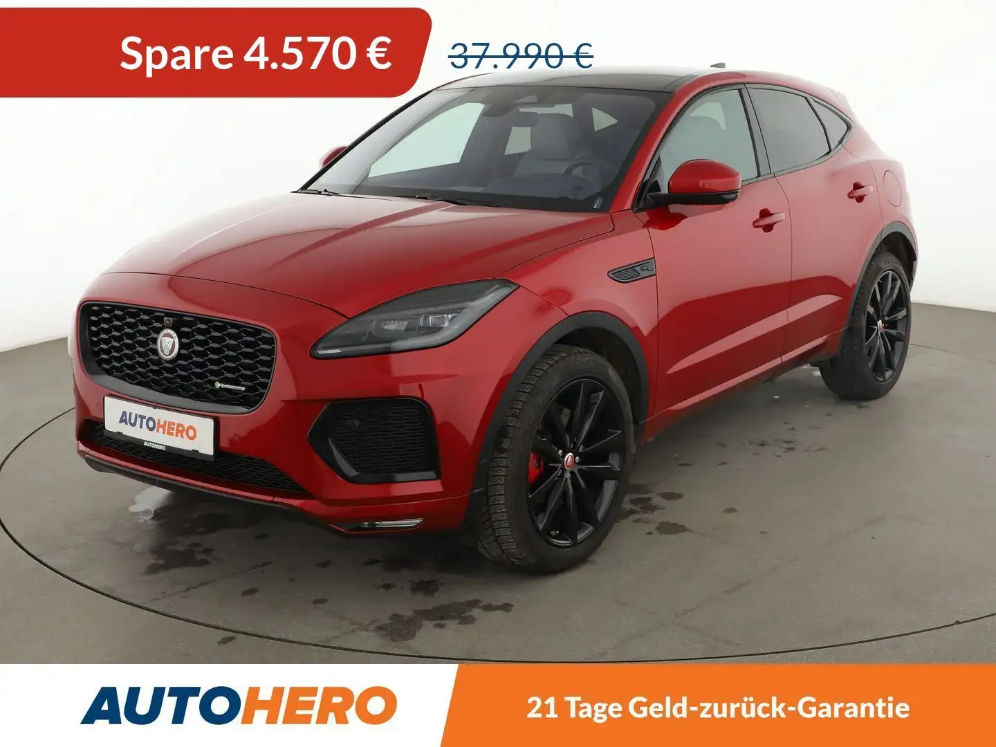 Jaguar E-Pace P300e Plug-in R-Dynamic HSE AWD Aut.*360°*NAVI*LED Rot - 1