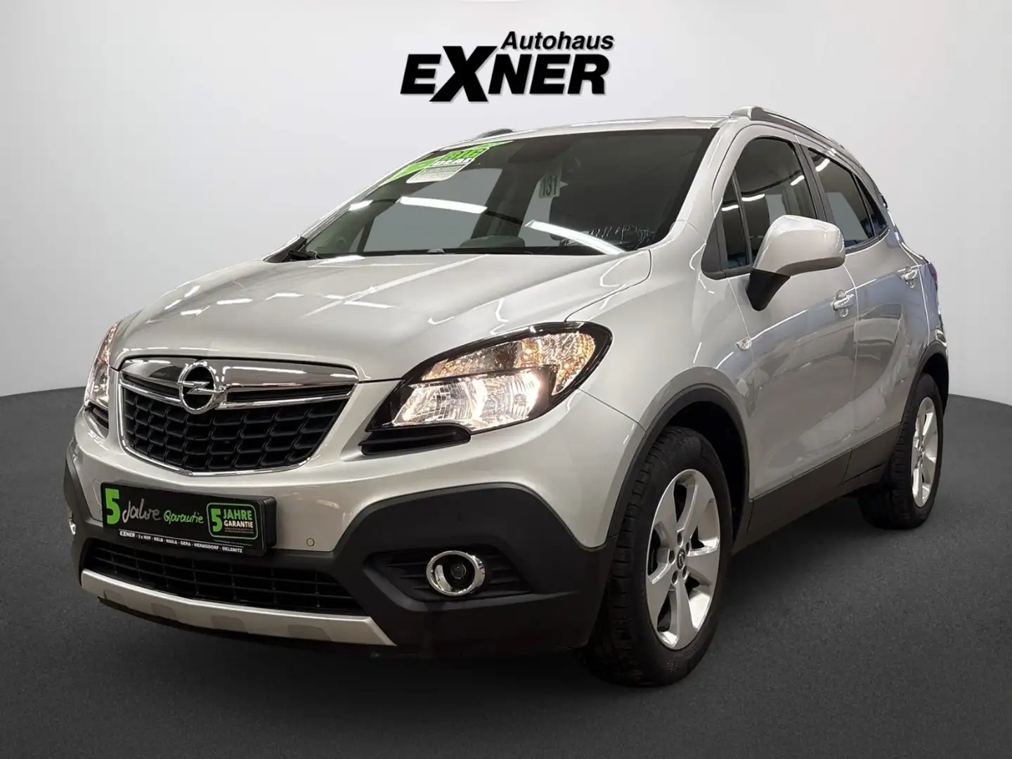Opel Mokka X 1.4 Turbo EDITION ecoFlex AHK+LM+PDC Plateado - 2