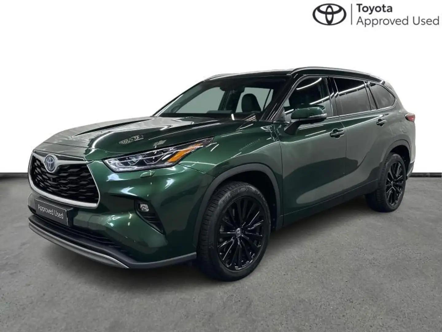Toyota Highlander Premium Plus AWD Groen - 1