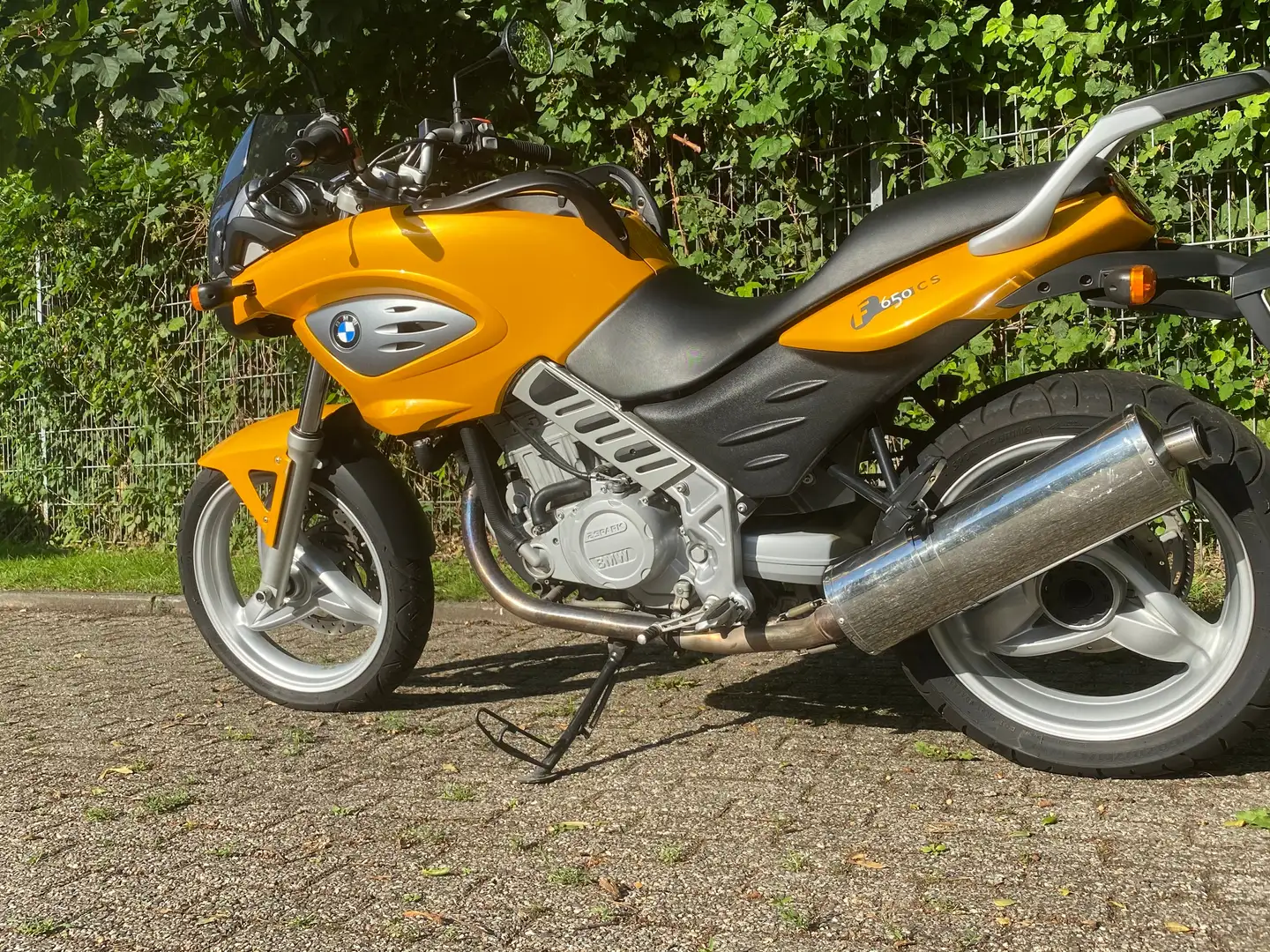 BMW F 650 CS Scarver Żółty - 2