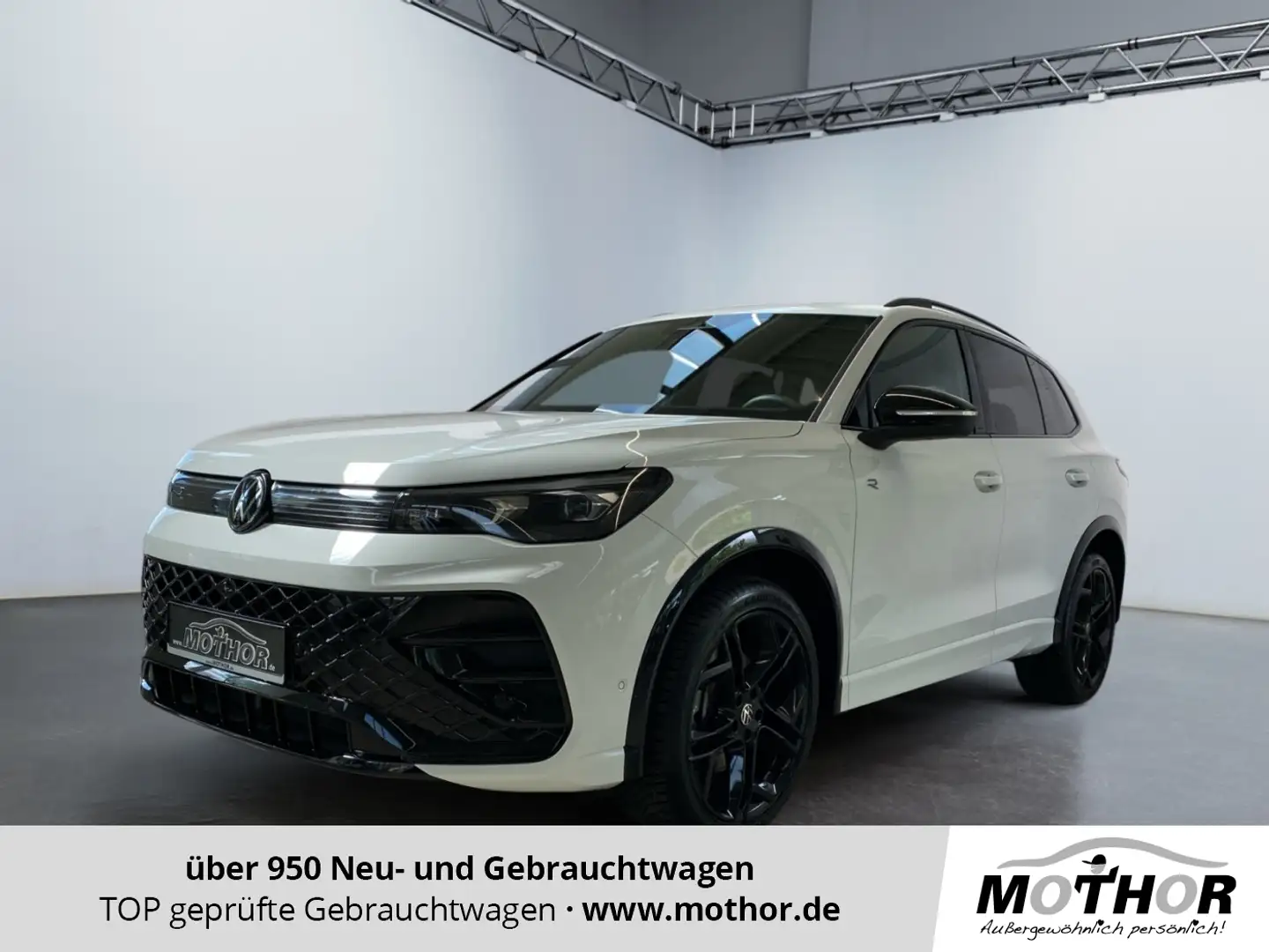 Volkswagen Tiguan R-Line 2.0 TDI 4Motion DSG HUD Massage 360 Weiß - 1