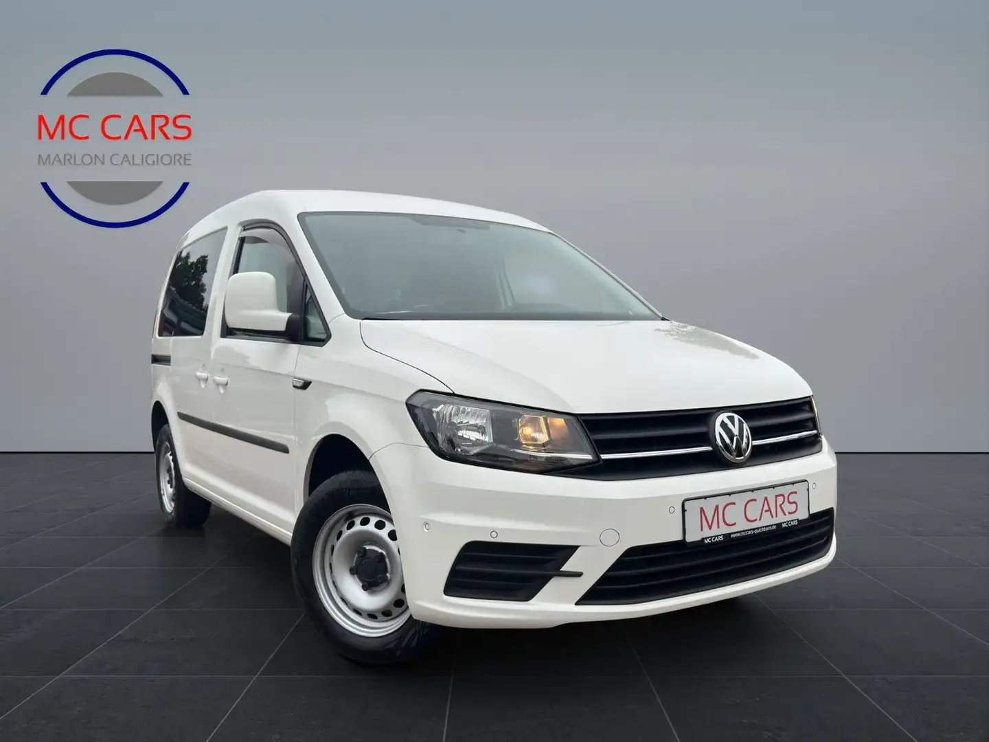 Volkswagen Caddy Nfz Kasten Navi/AHK/PDC Blanc - 1