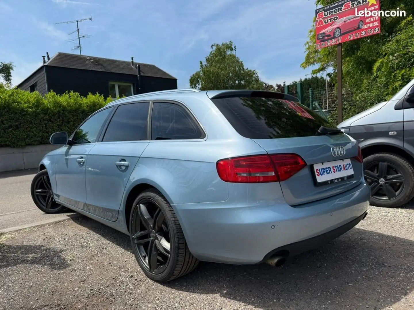 Audi A4 IV (B8) 2.0 TFSI 180 ch Ambiente Multitronic 2008 Bleu - 2