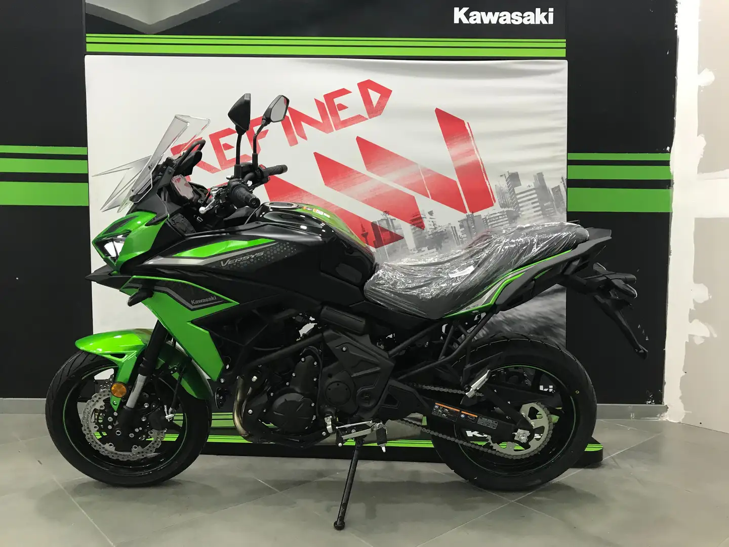 Kawasaki Versys 650 Zöld - 2