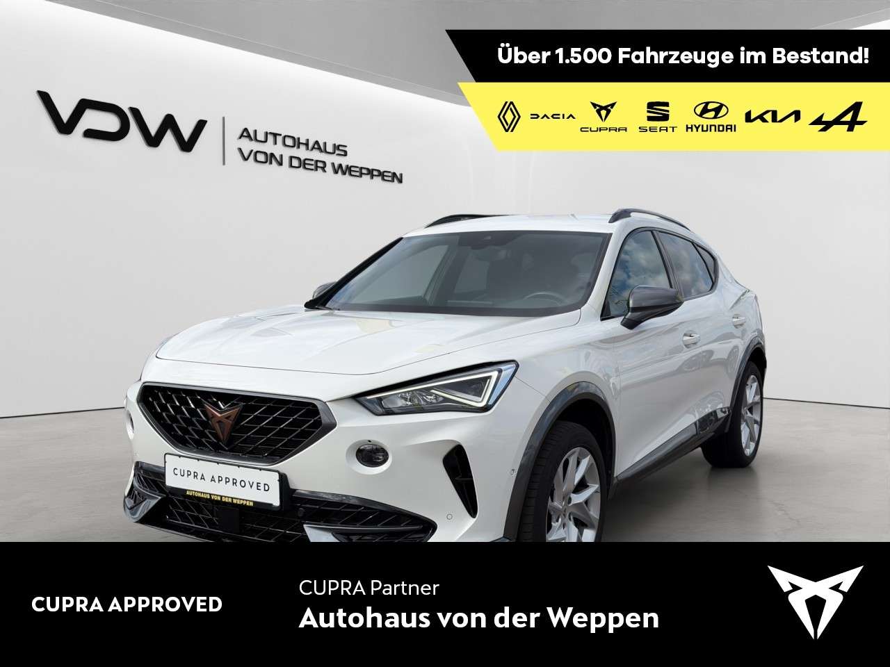 Cupra Formentor 2023 — TSI DSG Kamera SHZ Kessy FullLink