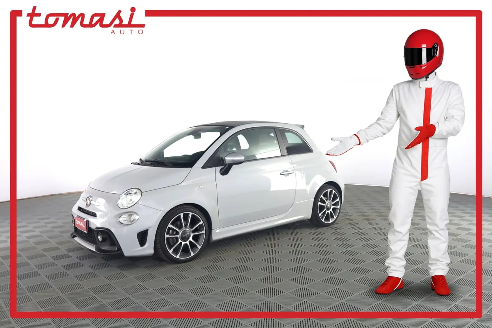 Abarth 595C 1.4 Turbo T-Jet 165 CV Turismo Grau - 1