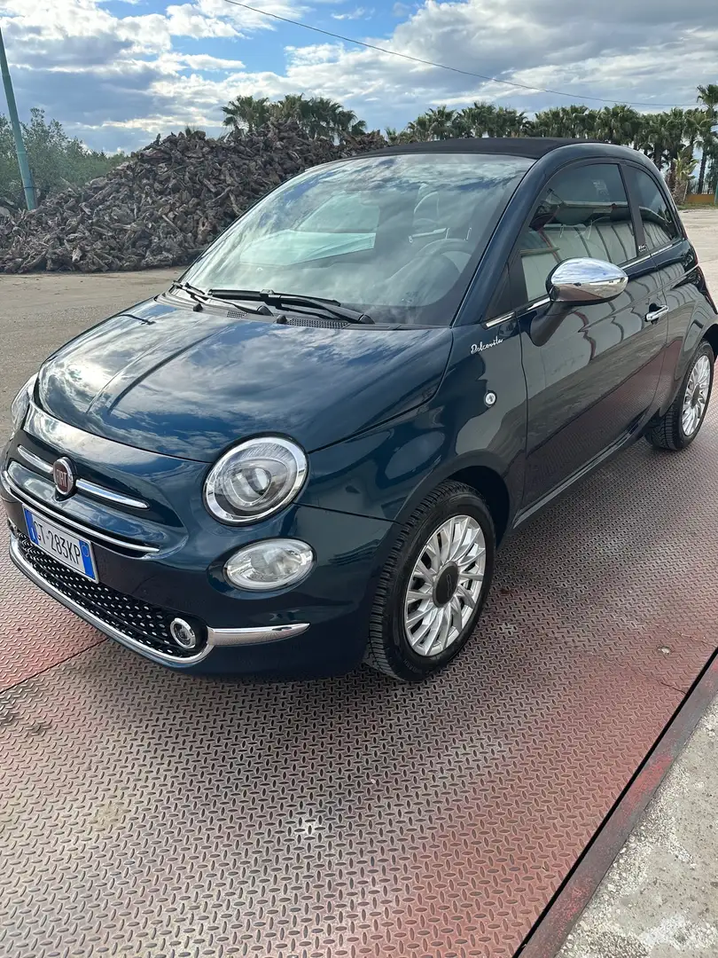 Fiat 500C 1.0 hybrid Dolcevita 70cv Blu/Azzurro - 1