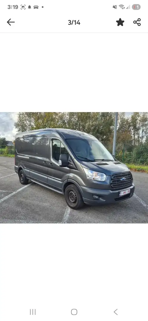 Ford Transit 170CH//BOITE AUTO//H2L3//TVA DEDUCTIBLE Gris - 1