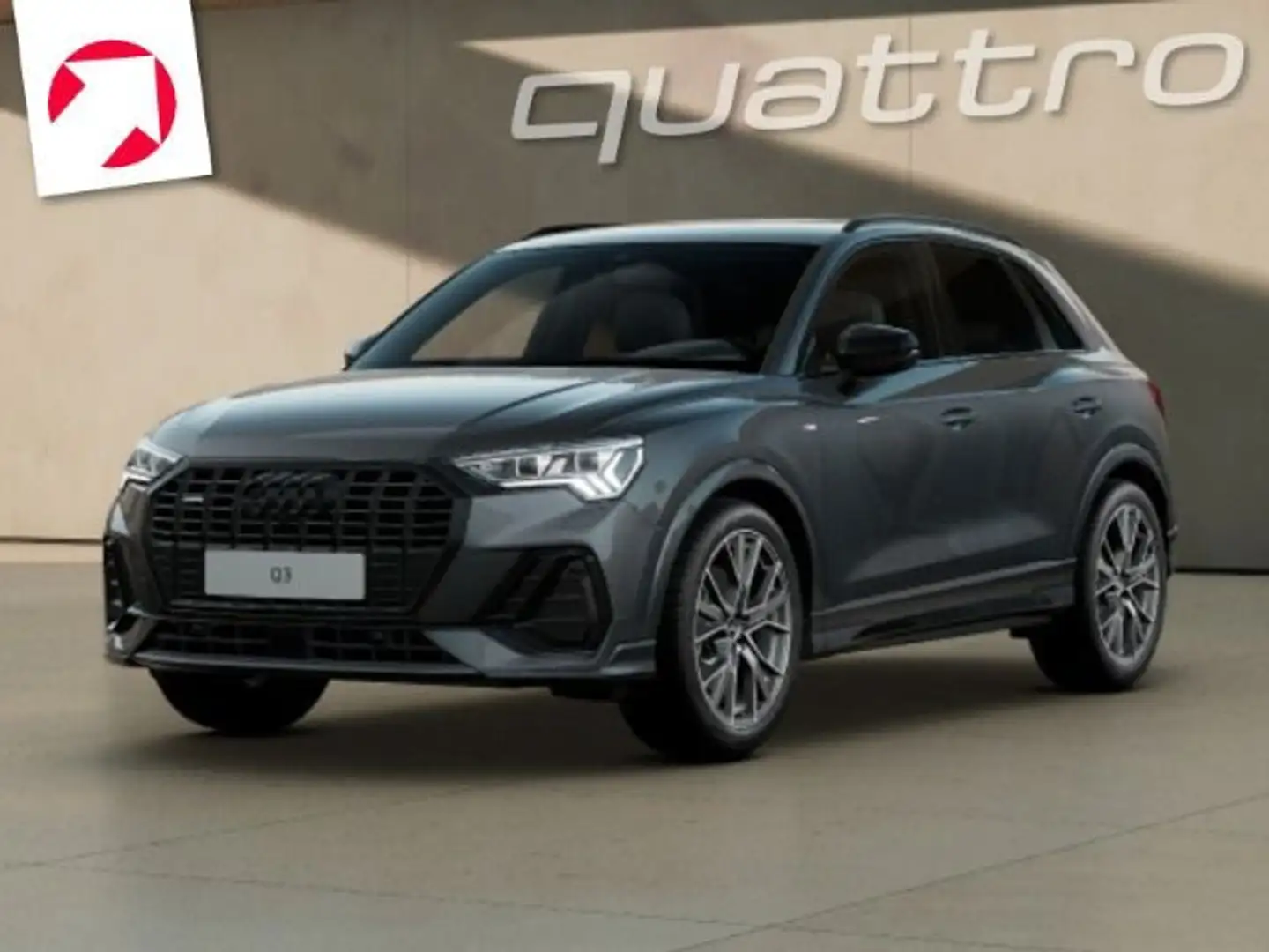 Audi Q3 S line 40 TFSI quattro S tronic*AHK*Matrix* Grau - 2