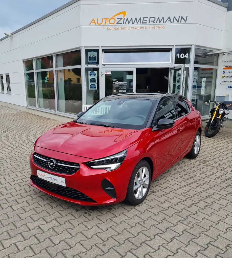 Opel Corsa F Elegance Plus LED Sitz-und Lenkradheizg. Rouge - 1