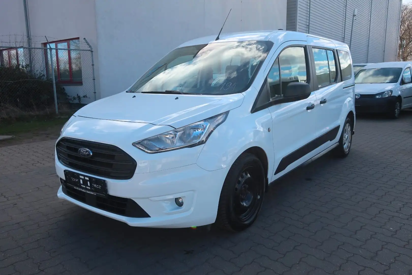 Ford Transit Connect Kombi lang Trend Klima Weiß - 1