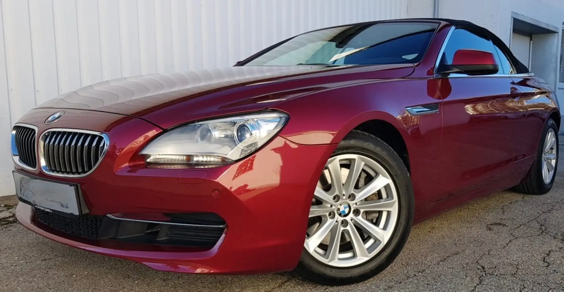 BMW 640 640d Cabrio xDrive Aut.Allrad Rojo - 1
