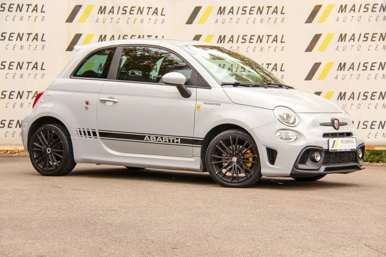 Abarth 500 595|SportAGA|PDC|MFL|Klima|UConnect|Piper Grijs - 1