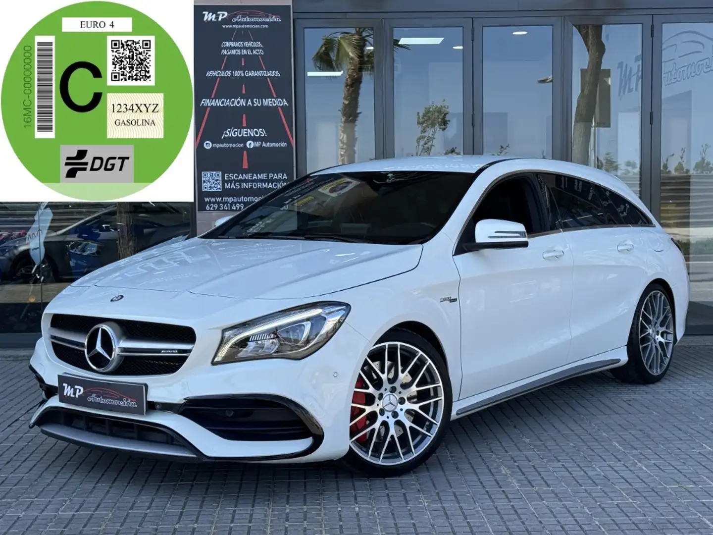 Mercedes-Benz CLA 45 AMG Shooting Brake 4Matic 7G-DCT Weiß - 1