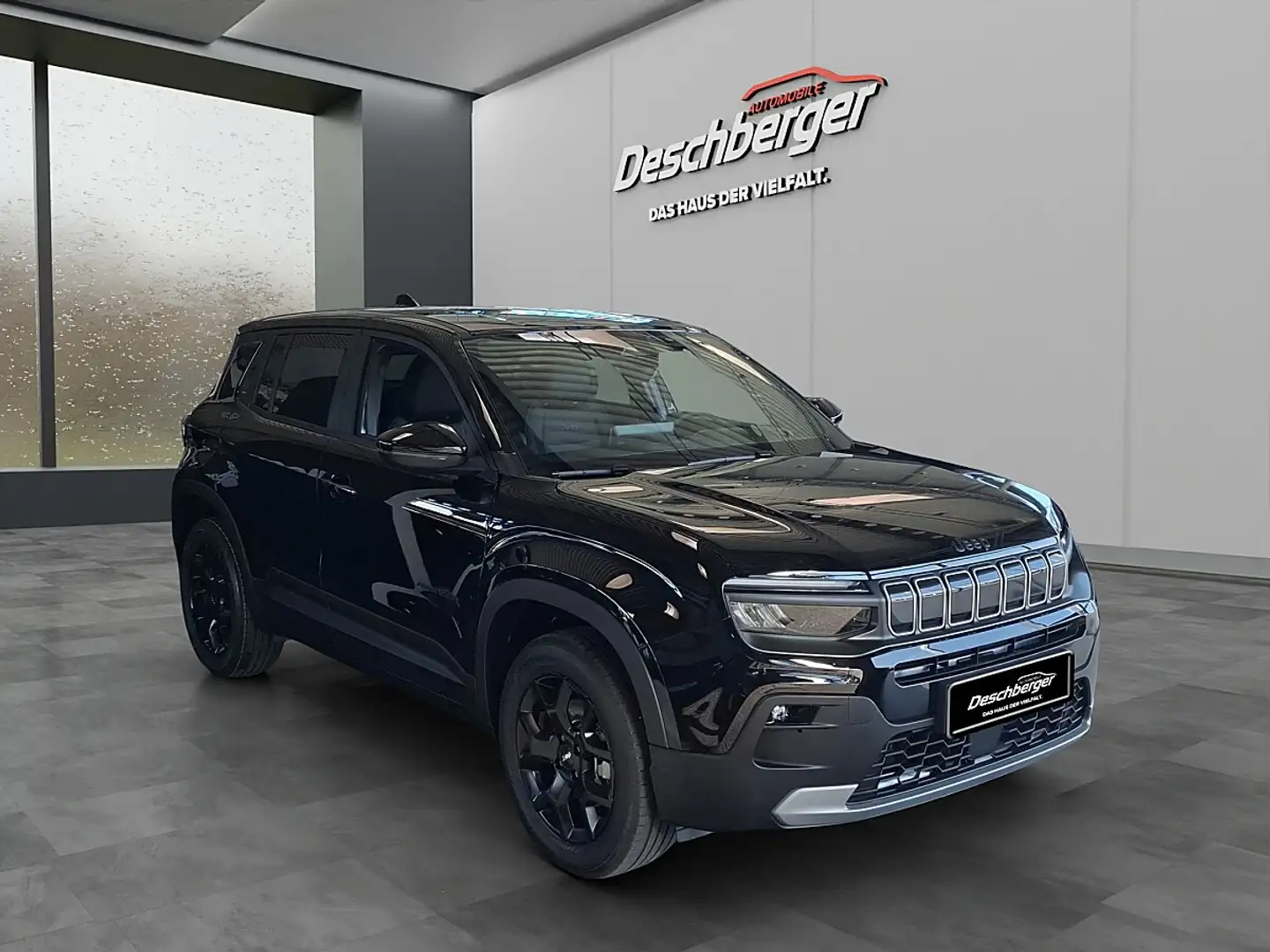 Jeep Avenger 1.2 e-Hybrid Black Edition e-DCT6 Schwarz - 2