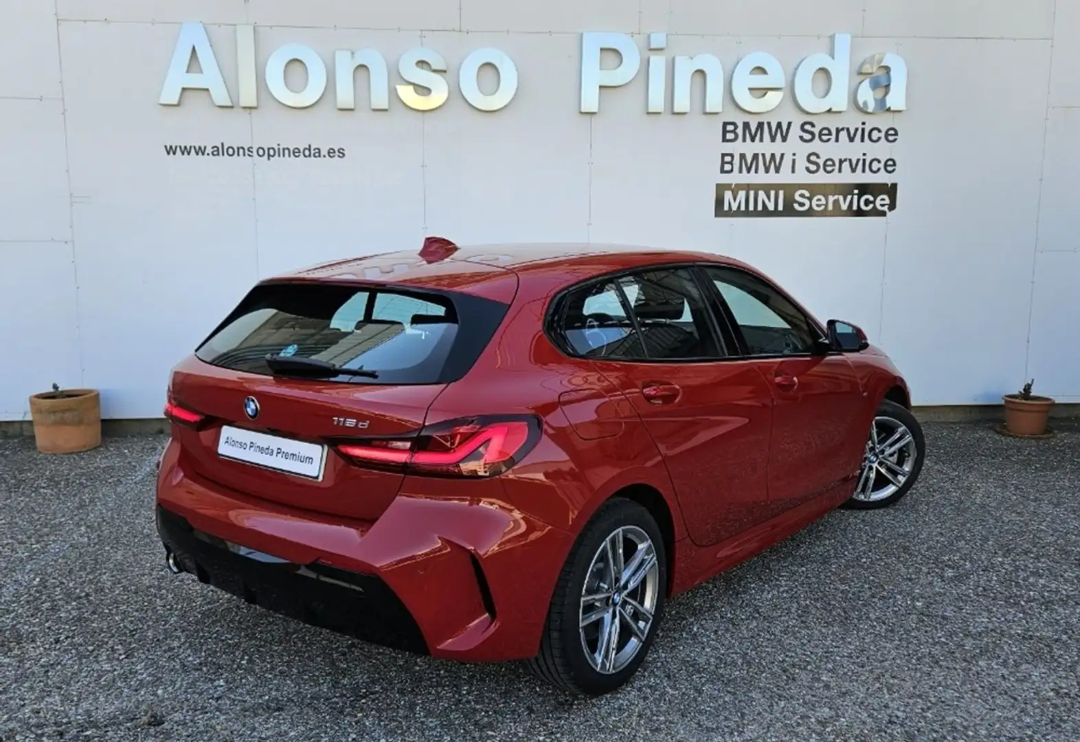 BMW 116 116d M Sport Rouge - 2