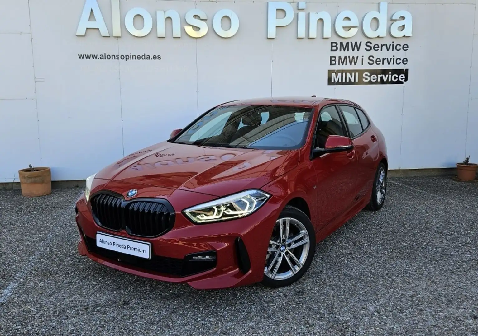 BMW 116 116d M Sport Rouge - 1