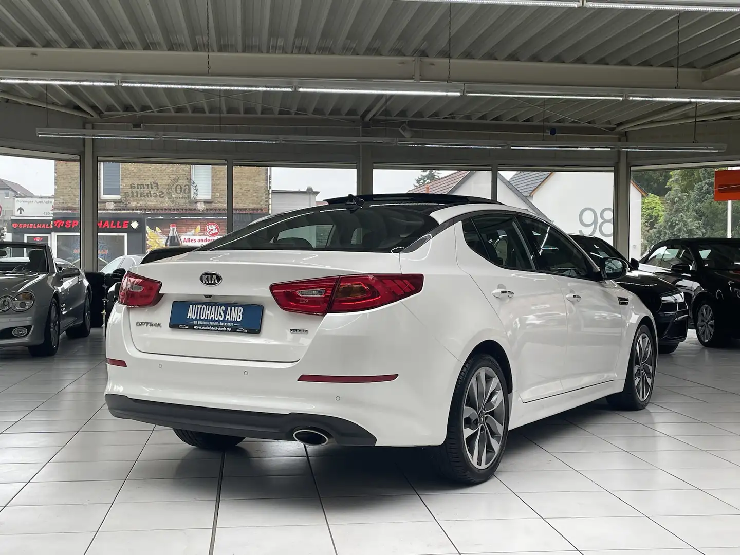 Kia Optima 1.7CRDi Spirit Navi Sitzh Pano Kamera GRA Alb - 2