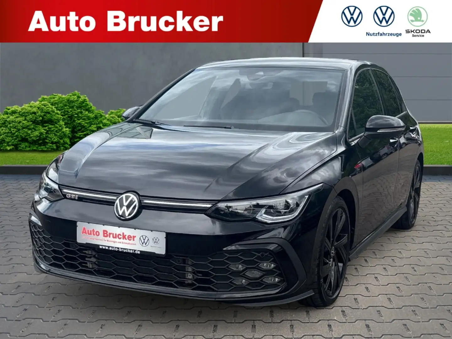Volkswagen Golf GTI VIII 2.0 TSI+Tempomat+PDC+Sitzheizung Schwarz - 1