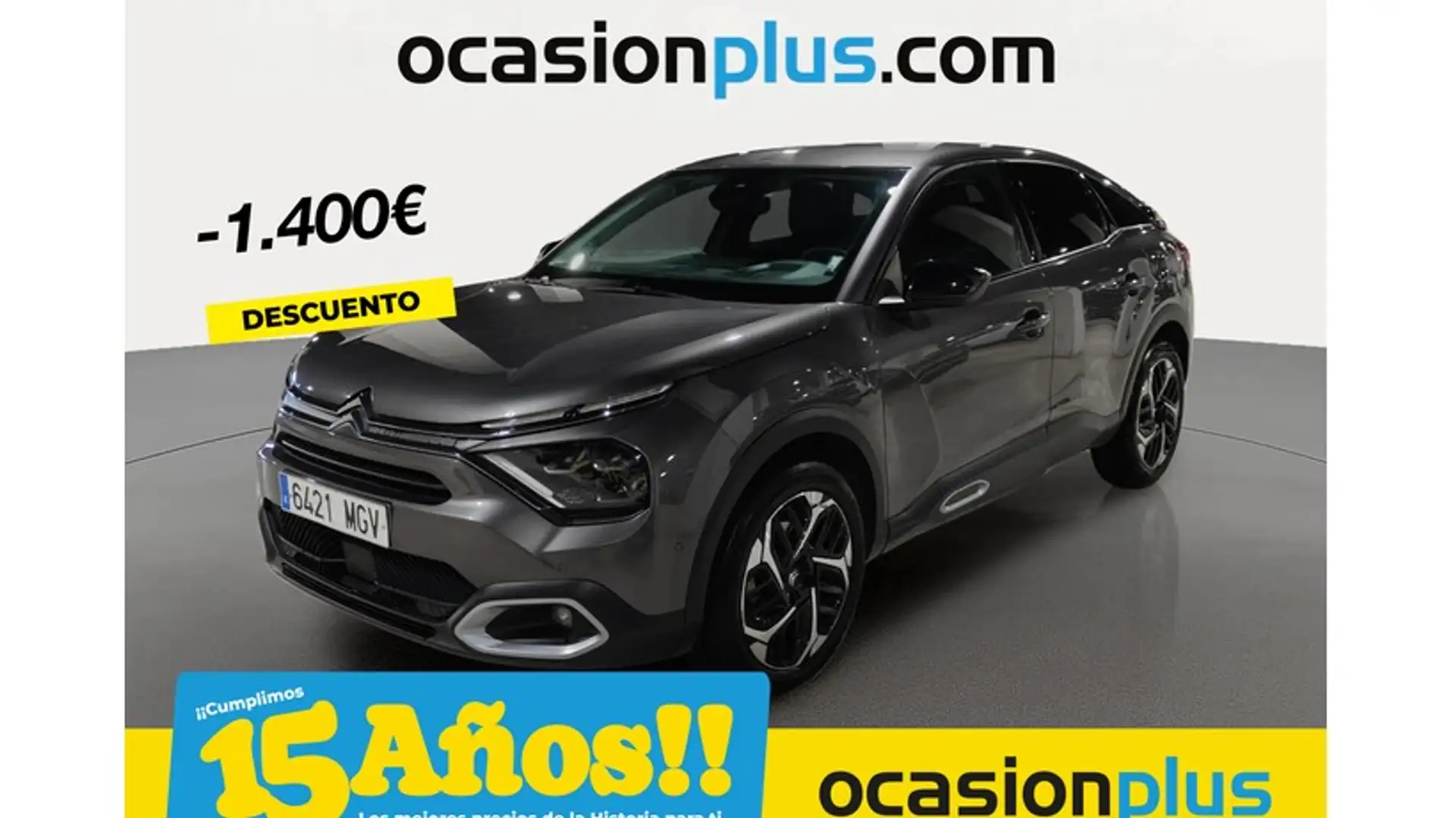 Citroen C4 1.2 PureTech Shine S&S 130 Grijs - 1