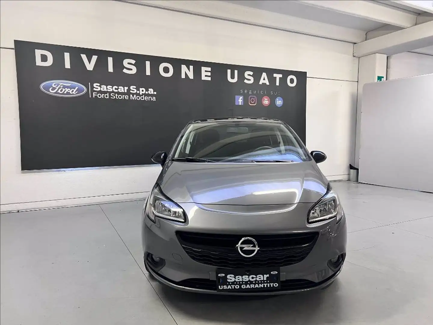 Opel Corsa 1.3 cdti 75cv S&S E6 Gris - 2