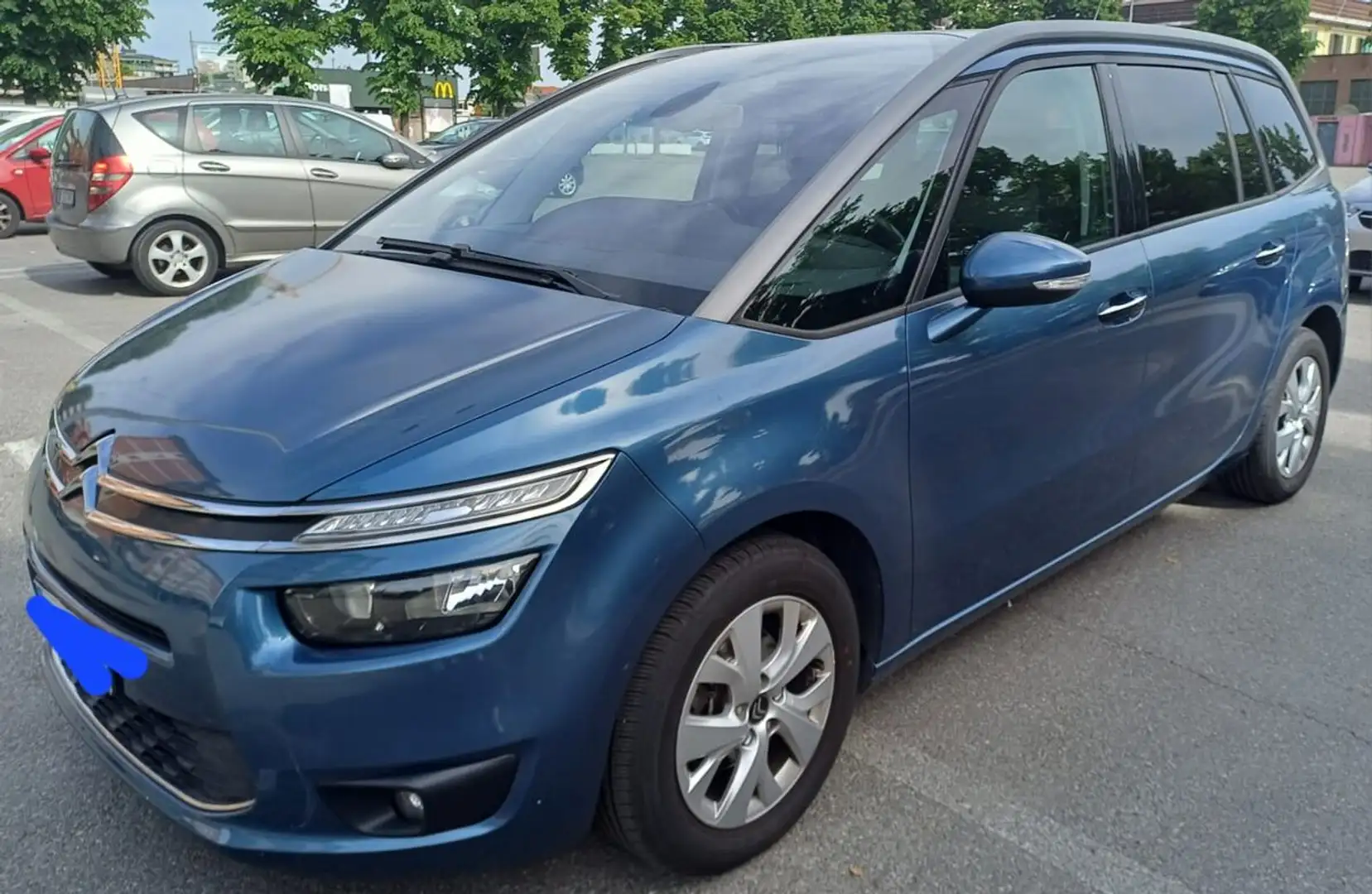 Citroen Grand C4 Picasso 1.6 e-hdi Exclusive 115cv etg6 Bleu - 1
