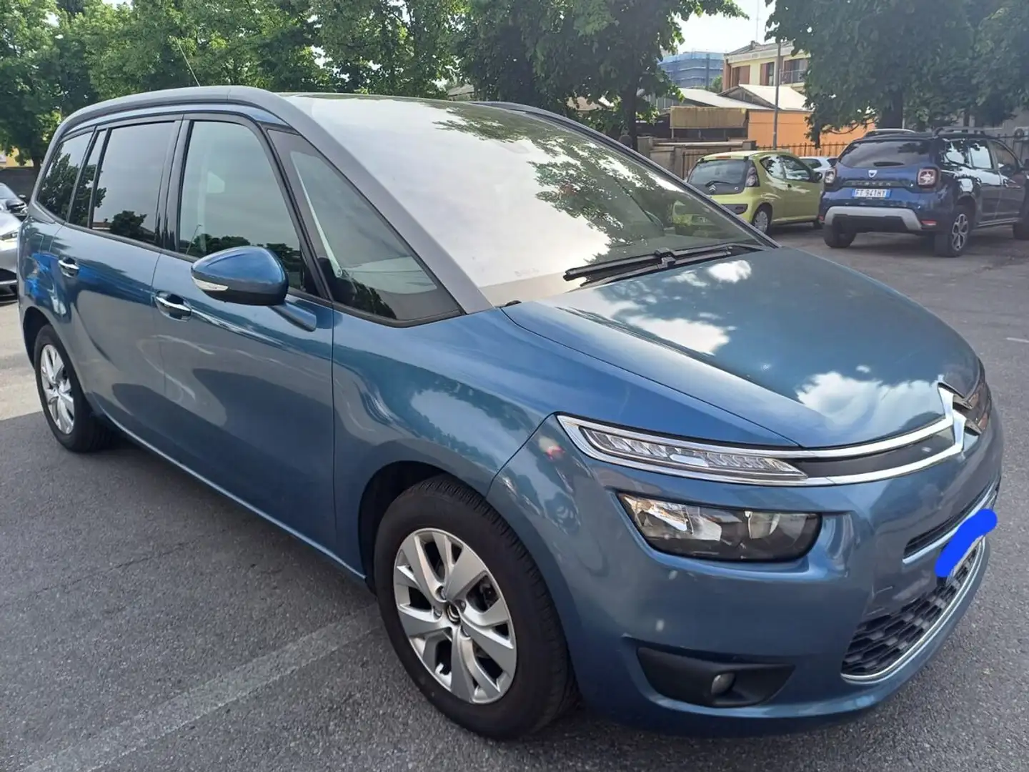 Citroen Grand C4 Picasso 1.6 e-hdi Exclusive 115cv etg6 Bleu - 2