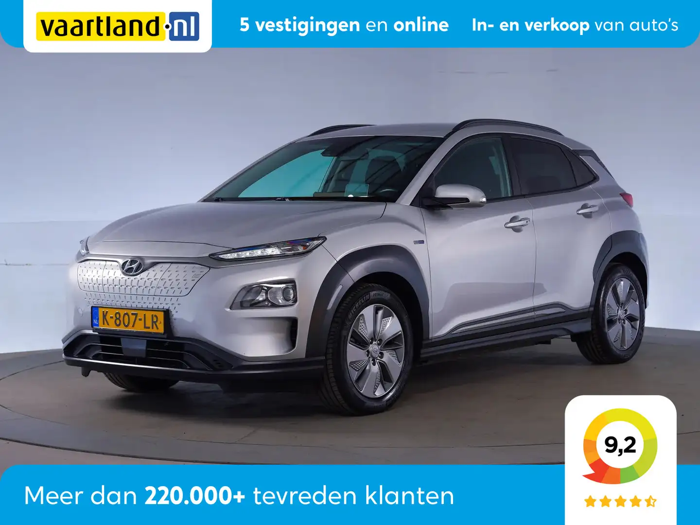 Hyundai KONA EV Fashion 64 kWh [ Navi Camera Krell audio Keyles Gris - 1