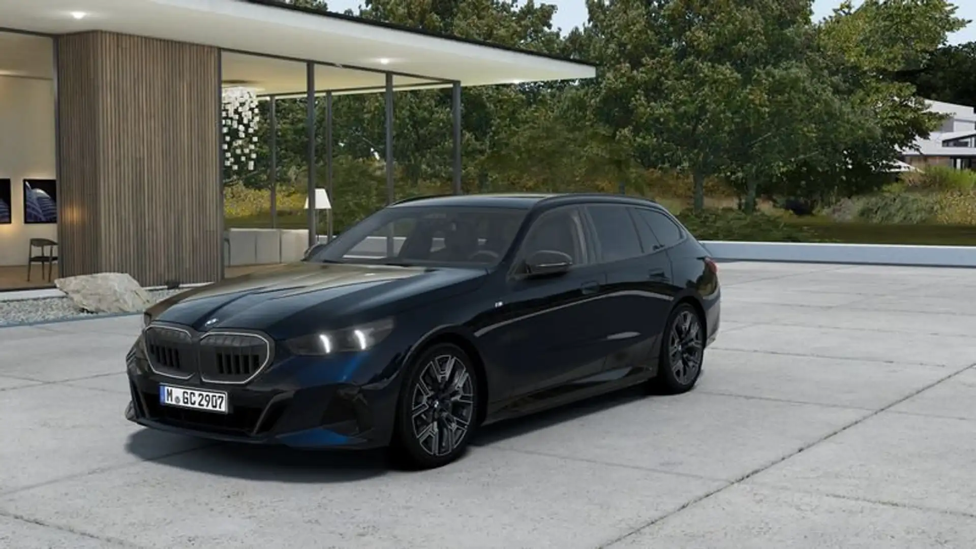 BMW 520 520d 48V xDrive Touring Msport Pro Blu/Azzurro - 1
