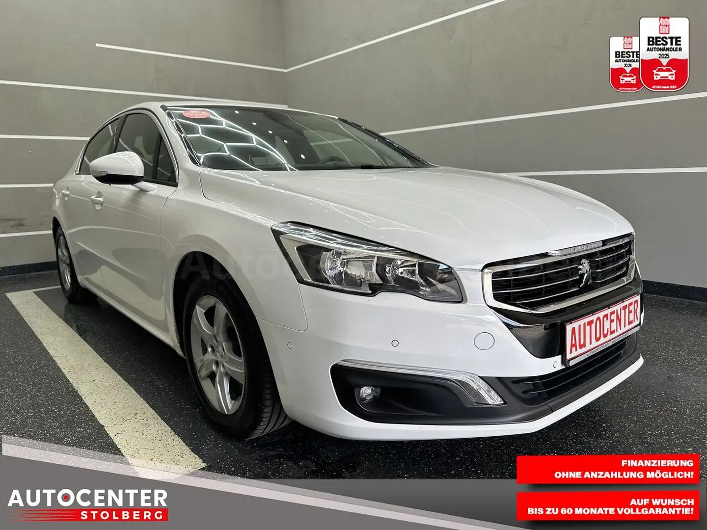 Peugeot 508 Active "MULTI-TÜV NEU-KLIMA-CAM-AHK" Weiß - 2