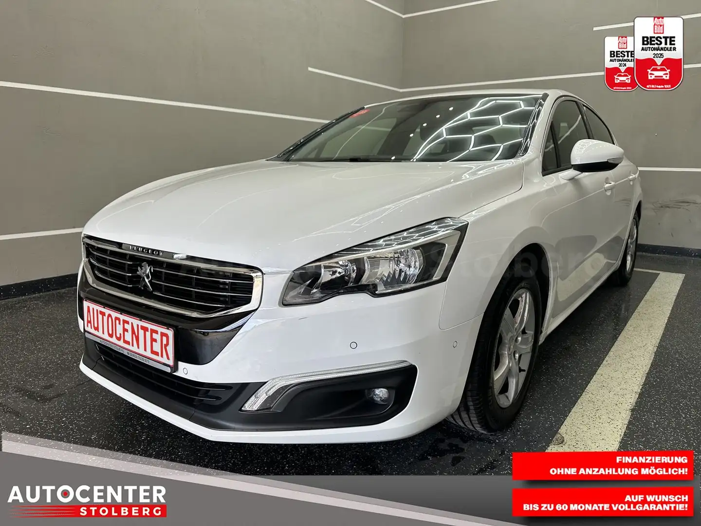 Peugeot 508 Active "MULTI-TÜV NEU-KLIMA-CAM-AHK" Weiß - 1
