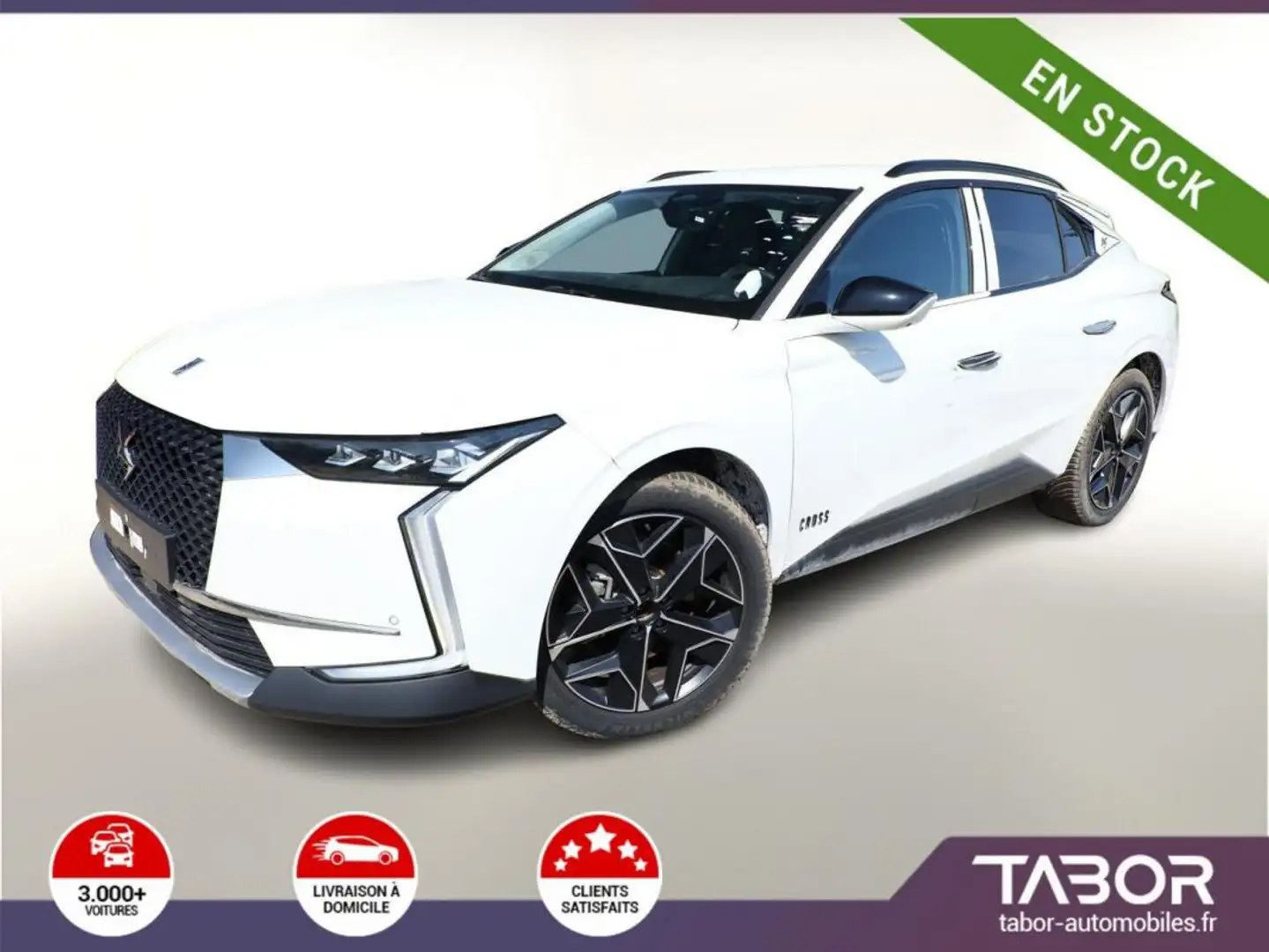 DS Automobiles DS 4 1.6 225 EAT8 Cross Rivoli GPS HUD SafetyP Blanc - 1