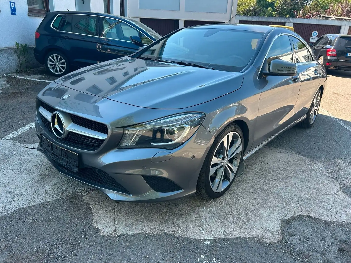 Mercedes-Benz CLA 200 d 4 Matic AUT+NAVI + KAMERA + SCHECKHEFT Šedá - 1