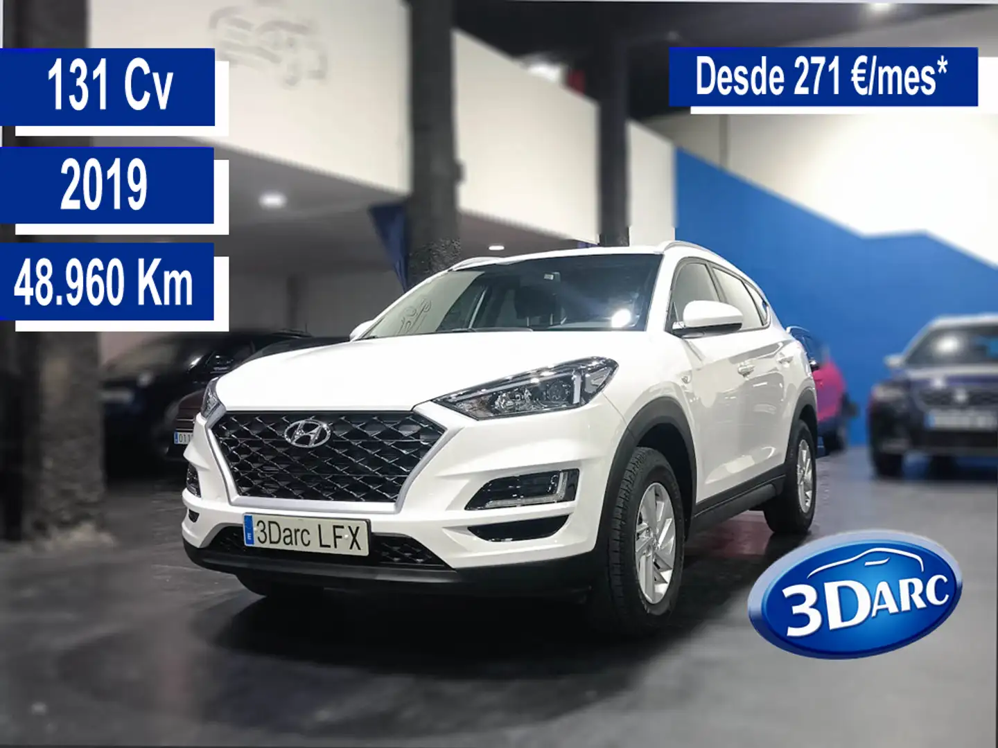 Hyundai TUCSON 1.6 GDI BE Essence 4x2 Weiß - 1