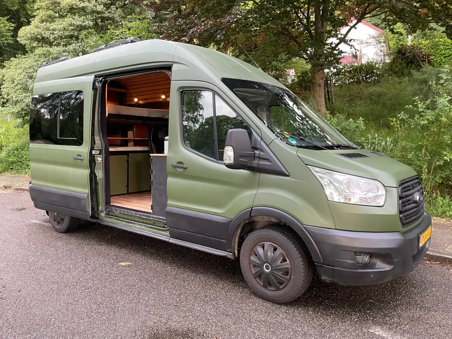 Ford Transit Buscamper / camperbus Yeşil - 1