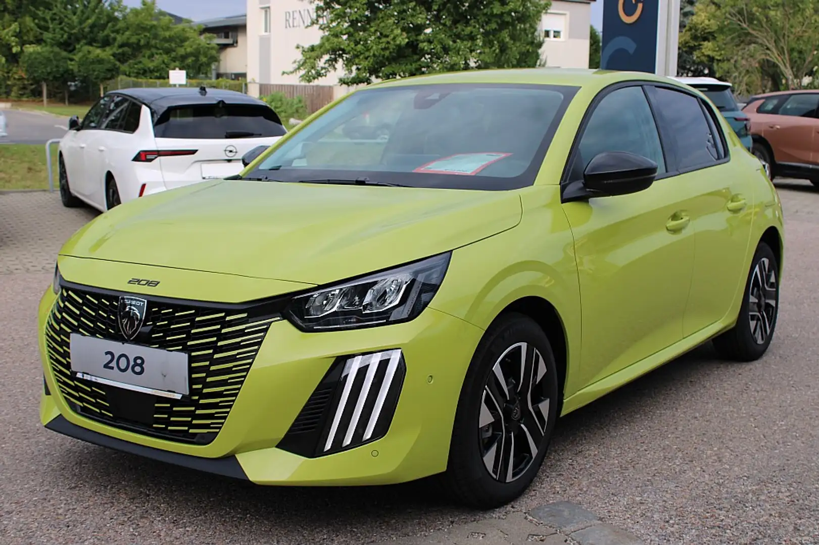 Peugeot 208 PureTech 100 S&S Allure Gelb - 1