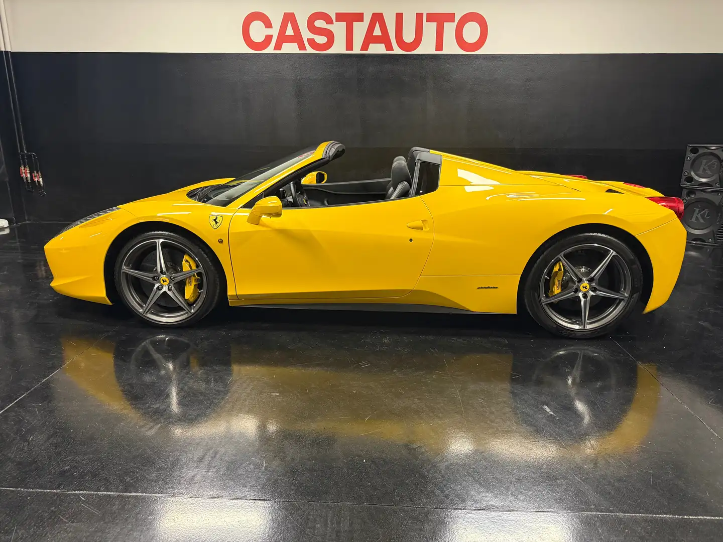Ferrari 458 458 Spider 4.5 dct CARBONIO PACK FOR COLLECTOR Giallo - 1