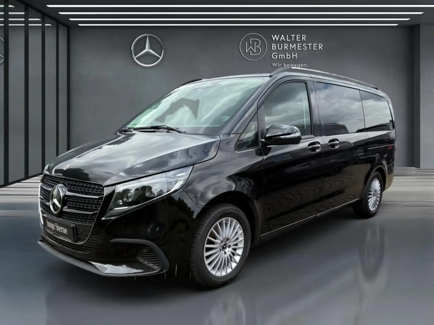 Mercedes-Benz V 250 d STYLE Lang +MBUX+KAMERA+NAVI+AHK+AUT+DAB Black - 2