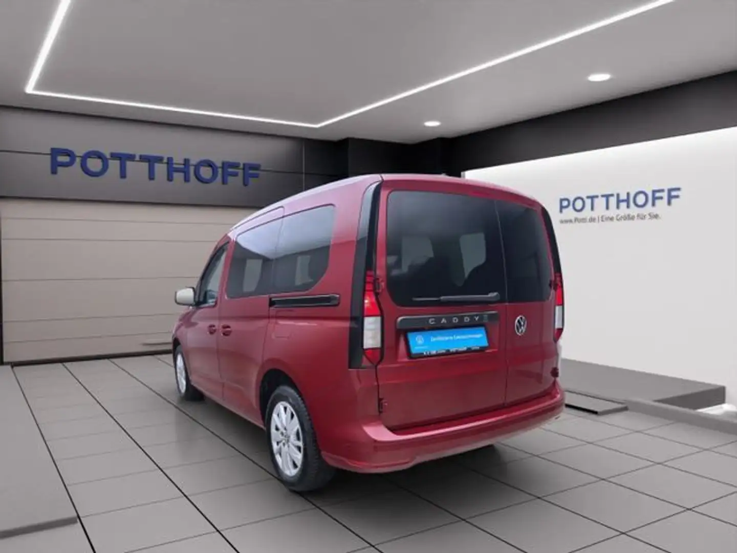 Volkswagen Caddy 1.5 TSI LIFE KR PDC KAMERA SHZG KLIMA Rot - 2