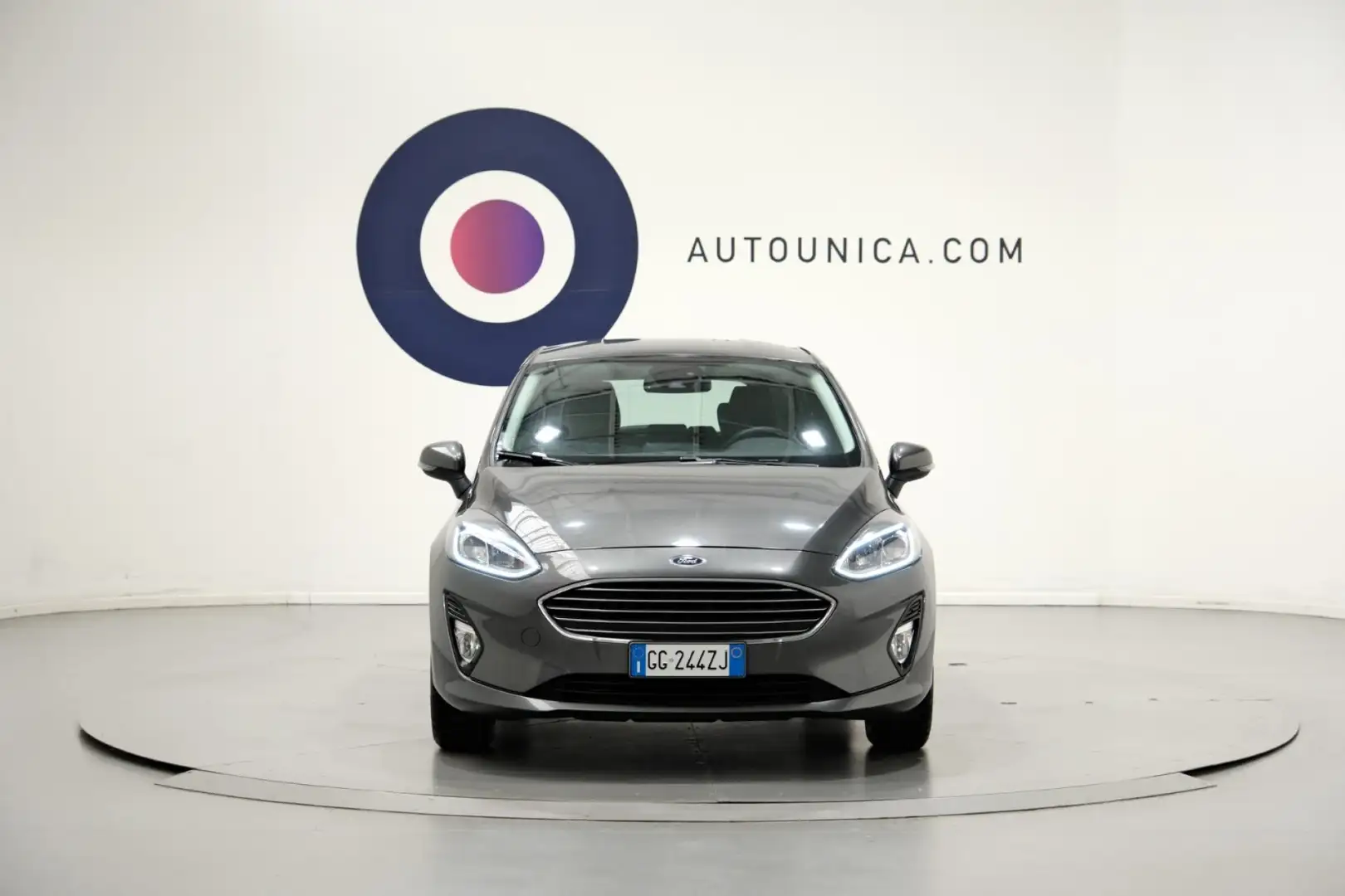 Ford Fiesta 1.0 ECOBOOST HYBRID TITANIUM 125CV 5 PORTE Grigio - 2