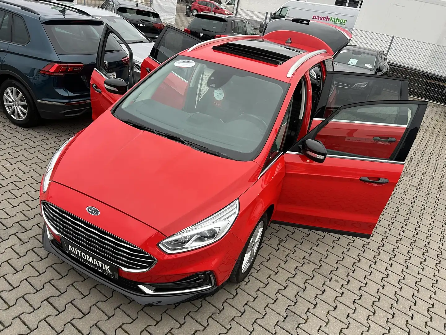 Ford Galaxy 2.0 EcoBlue Titanium Start/Stopp (EURO 6d-T*7 S... Rouge - 2