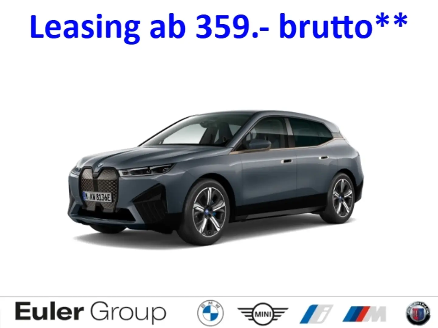 BMW iX xD 40 M-Sport 21'' AHK Laser DA+ PA+ SCT HiFi-HK K Grau - 1