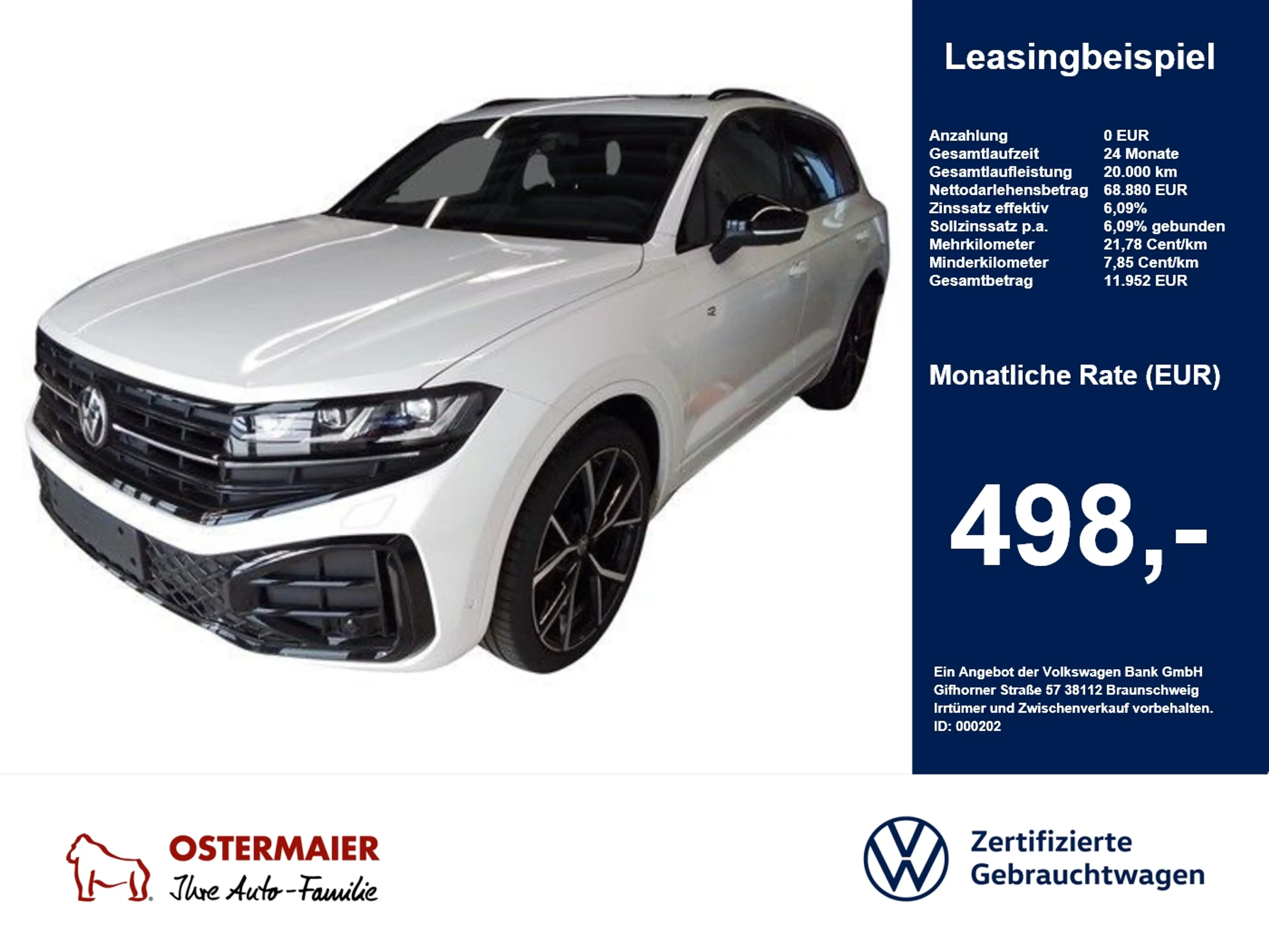 Volkswagen Touareg R-LINE 3.0TDI 286PS NP.125T ACC.5J-G.AHK.STHZG.ARE