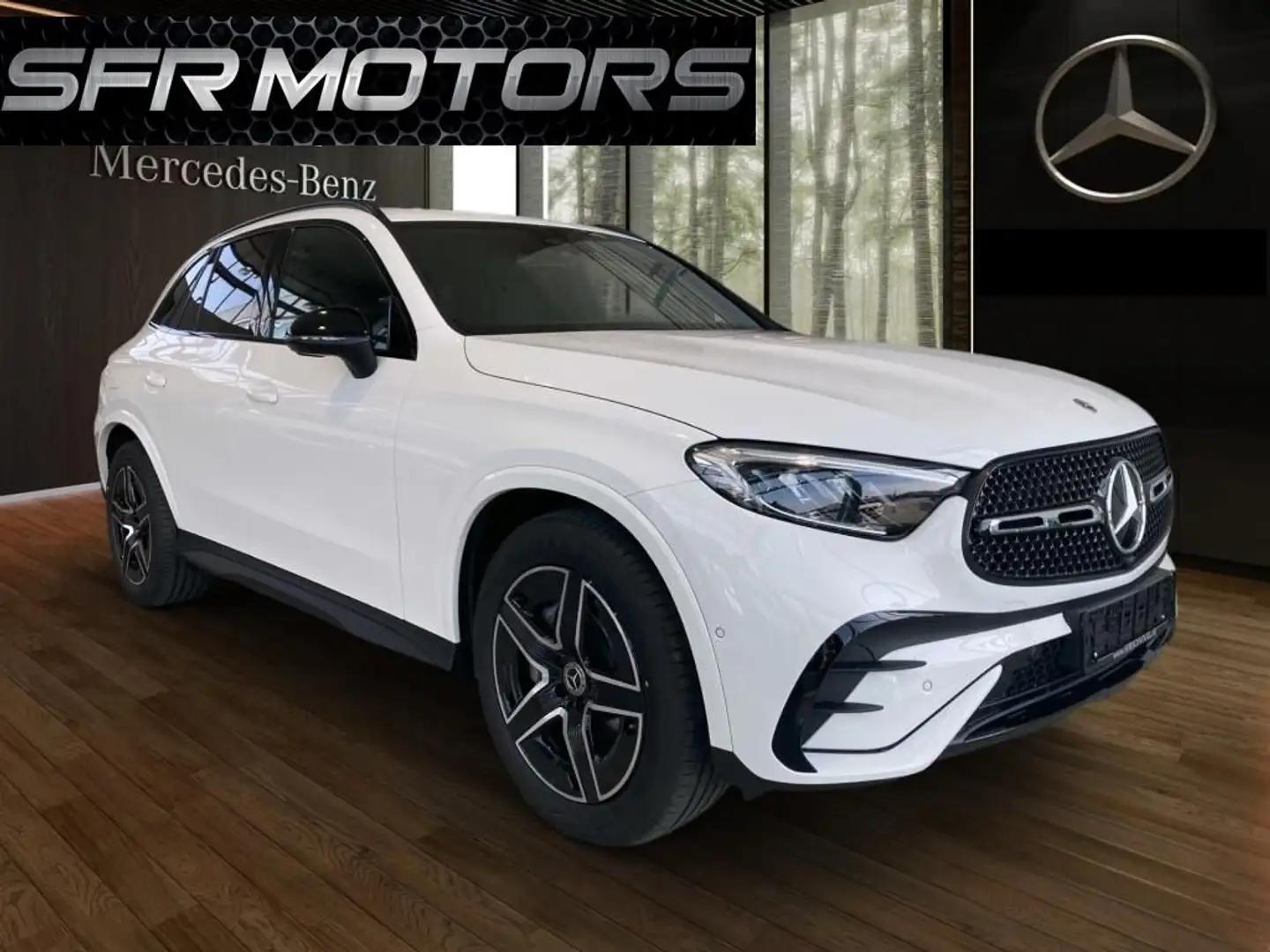 Mercedes-Benz GLC 220 d AMG Line Premium 4matic auto *NIGHt* Bianco - 2