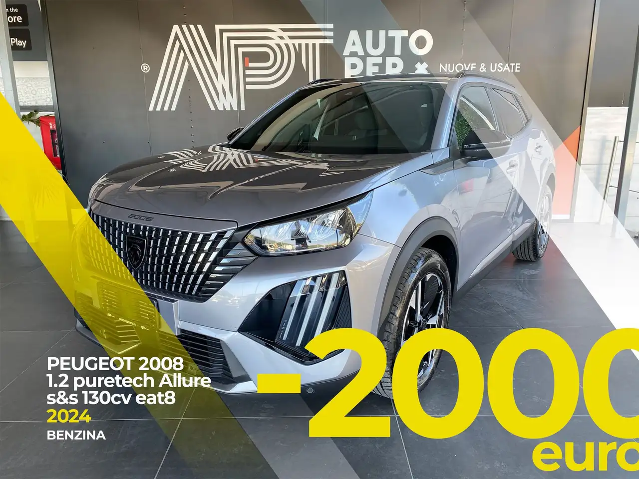 Peugeot 2008 2008 1.2 puretech Allure s&s 130cv eat8